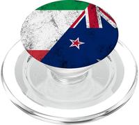 Bandiere Italia & Nuova Zelanda - Kiwi Italiano, Nuova Zelanda PopSockets PopGrip per MagSafe