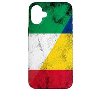 Bandiere Italia & Romania - Italiano Rumeno Custodia per iPhone 16 Plus