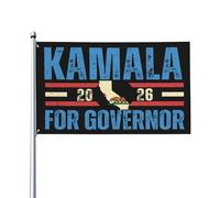 Bandiere Kamala-Harris per il governatore della California 2026, 3x5, cartello da giardino, striscioni da giardino