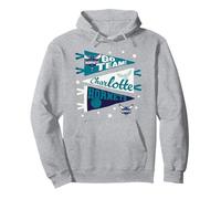 Bandiere NBA Charlotte Hornets Team Pennant Felpa con Cappuccio