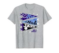 Bandiere NBA Utah Jazz Team Maglietta