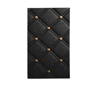 Bandiere nere e dorate per la casa da cortile, 9,6 x 1,5 m, striscione di auguri con occhielli per interni ed esterni, decorazioni per la casa