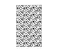 Bandiere nere intrecciate con foglie ondulate per la casa da cortile, 0,9 x 1,5 m, striscione con occhielli per interni ed esterni, decorazioni per la casa