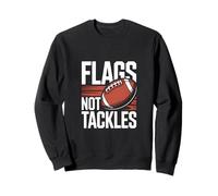 Bandiere Non affronta Il Calcio retrò Felpa