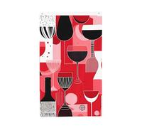 Bandiere per bicchieri da vino 3 x 5 FT bandiera da giardino astratta colorata bandiera banner doppio lato per casa cortile esterno interno festa decorativa