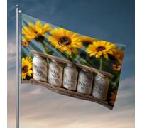 Bandiere per camera delle ragazze Embrace Imperfection: A Journey To Self-Love bandiera decorazione per la casa per uomini cartelli esterni e decorazioni (30 x 45 cm)