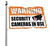 Bandiere per camera ragazze telecamere di sicurezza che uso bandiera dormitorio accessori autunno portico decorazione (60 x 90 cm)