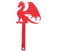 Bandiere per cassetta postale del drago, bandiera frontale in ferro per