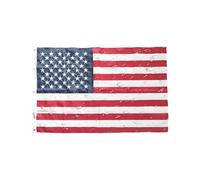 Bandiere per esterni | Striscioni per esterni con occhielli in e stelle ricamate resistenti alla rimozione, occhielli in con stelle ricamate, decorazione per casa, scuola, prato