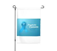 Bandiere per il mese della consapevolezza sul cancro alla prostata, bandiera da giardino, decorazione perfetta per il cortile, striscione da 12 x 18 pollici, decorazione per esterni bifacciale, arazzo