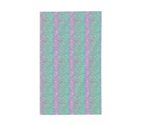 Bandiere per la casa da cortile con delicati motivi floreali sfumati dal verde al rosa, striscione di auguri con occhielli per interni ed esterni, decorazioni per la casa