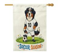 Bandiere per la casa del cane da montagna del Bernese, 71,1 x 101,6 cm, double-face, decorative, per cortile, sport, cortile, casa, animali domestici, bandierine decorative per esterni