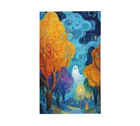 Bandiere per la casa del cortile con un simpatico gatto in un cappello da sole, striscione di auguri con occhielli per interni ed esterni, decorazioni per la casa