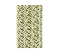 Bandiere per la casa del cortile dei fiori di rosa e ibisco, 3 x 1,5 m, striscione di auguri con occhielli per interni ed esterni, decorazioni per la casa per feste