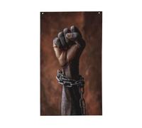 Bandiere per la casa del cortile dell'uomo nero, striscione di auguri stagionale con occhielli per interni ed esterni, decorazioni per la casa