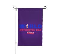 Bandiere per la giornata di sensibilizzazione sull'osteoporosi, bandiere da giardino, decorazione perfetta per il cortile, striscione da 12 x 18 pollici, decorazione per esterni bifacciale, arazzo per