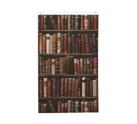 Bandiere per libreria, 9 x 1,5 m, bandiera vintage da giardino, a doppia faccia, per casa, cortile, esterno, interno, festa decorativa