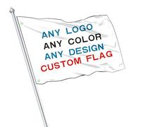 Bandiere Personalizza le bandiere personalizzate di 3 x 5 piedi, personalizza e stampa il tuo logo/design/parole/testo, colori vivaci e non c'è differenza di colore sulla parte anteriore e posteriore