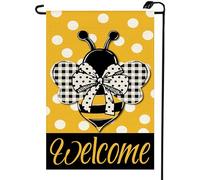 Bandiere Personalizzate Bees Bowknots Polka Dots Summer Lake House Flower