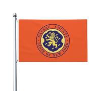 Bandiere Pirata Contea Ufficiale Di New York Resistente Ai Raggi Uv Garden Flag Doppie Cuciture Bandiera Per Eventi Conferenza Giardino 3X5Ft