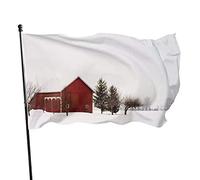 Bandiere Pirata Winter Snow Scene Decor Bandiera Durevole Garden Flag Per Eventi Marce Bar 90X150Cm