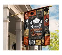 Bandiere Pirati Divertente Bandiere All'Aperto Durevole Bandiera Da Giardino Decorazione Per Interni Esterni Camera Da Letto Divisa Da Chef La Tua Opinione Non Era Nella Mia Ricetta Vintage M