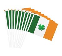 Bandiere portatili con stampa bandiera irlandese bandiere versatili festa parata celebrazione festa matrimonio decorazione casa