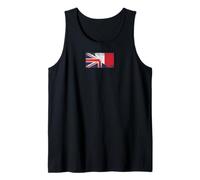 Bandiere Regno Unito e Italia - British Italian Canotta