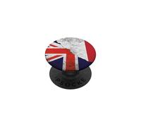 Bandiere Regno Unito e Italia - British Italian PopSockets PopGrip Adesivo