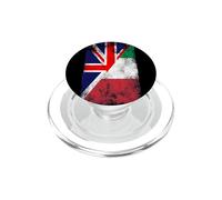 Bandiere Regno Unito e Italia - British Italian PopSockets PopGrip per MagSafe
