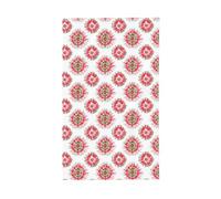 Bandiere rosse e verdi Tie Dye Yard House, 0,9 x 1,5 m, striscione di auguri con occhielli per interni ed esterni, decorazioni per la casa