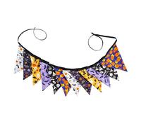 Bandiere triangolari colorate di Halloween del Ringraziamento in tessuto di cotone bandierine per scuole, case e uffici decorazioni per porte e finestre