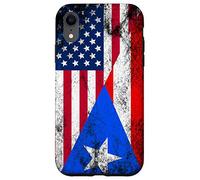 Bandiere USA e Porto Rico - Stati Uniti d'America, Portoricano Custodia per iPhone XR