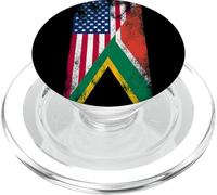 Bandiere USA e Sudafrica - Stati Uniti d'America, Sud Africa PopSockets PopGrip per MagSafe