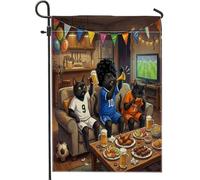 Bandiere verticali da giardino 2026 Bombay Cat Front Yard Backyard Vertical Garden Flags 12 x 18 Double Face per esterni, Match Day Kitten Soccer Fan Piccole bandiere per prato, Sport Home Outdoor