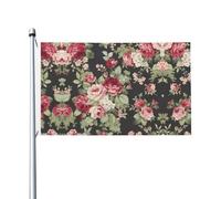 Bandierina decorativa per feste con foglie verdi, 9,6 x 1,5 m, con occhielli, adatta per uso interno ed esterno