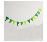 Bandierine Colorate 1 Pack, Colorful Triangle Flags - Multicolor Pennant For Home, Weddings, Parties(Color-4)