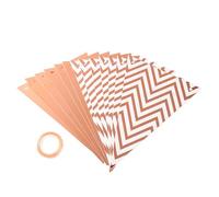 Bandierine Colorate 1set Golden Triangle Flag Wave Pull Birthday Party Supplies Decorations Atmosphere Decoration(Rose gold)