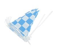 Bandierine Colorate Striscione Con Bandiera Scacchi Da Corsa Bandiere