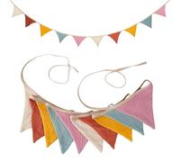 Bandierine per Cameretta dei Bambini, 2.7m Ghirlanda per la Cameretta dei Bambini, Bandierine da Colorate per Lettino, Decorazione da Parete