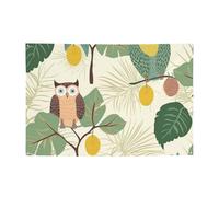 Bandierine personalizzate per feste di compleanno con occhielli in ottone Gufi su un ramo Bandiera da giardino Decorazioni per cantiere Banner Decorazioni per feste di compleanno sfondo per Natale