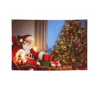 Bandierine personalizzate per feste di compleanno con occhielli in ottone Natale magia giardino bandiera decorazioni per cortile banner decorazioni per feste di compleanno sfondo per Natale matrimonio