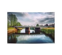 Bandierine personalizzate per feste di compleanno con occhielli in ottone Paesi Bassi Paesi Bassi Paesi Bassi Bandiera Giardino Bandiere Decorazioni per feste di compleanno Sfondo per Natale