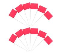 Bandierine Segnaletiche Rosse Triangolari p 60 Pezzi