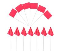 Bandierine Triangolari 60 Pezzi Rosse Segnaletiche