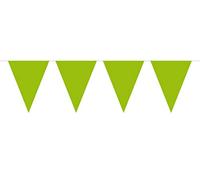 Bandierine verde lime - 10 metri