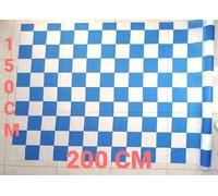 bandierone GIGANTE NAPOLI CAMPIONI scacchi Biancoazzurro 150x200 bandiera
