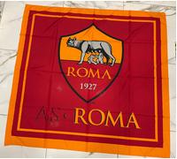 Bandierone Roma 145x135 Confederation Cup Bandiera Coppa Romanista UFFICIALE