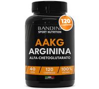 Bandini® AAKG 120 Compresse L-Arginina-Alfa-Ketoglutarato 1000mg Vegan Arginina