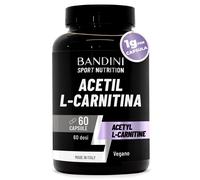 Bandini® Acetil L CARNITINA 1000 mg (Alto Dosaggio) Acetyl L Carnitine per